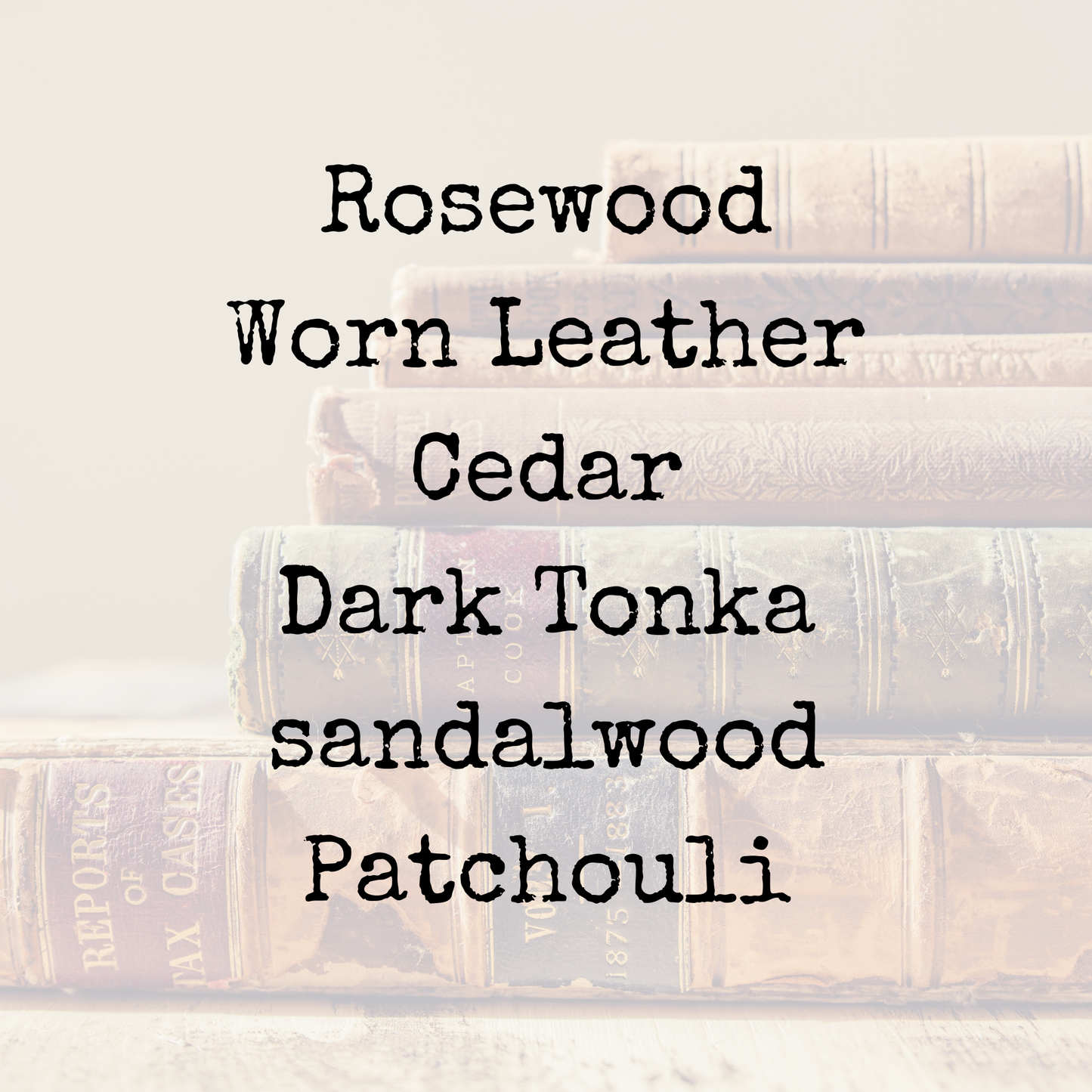 VINTAGE BOOKS|6.5oz Candle