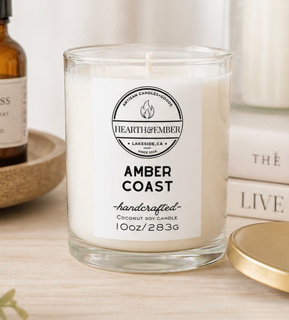 AMBER COAST| 10oz Candle