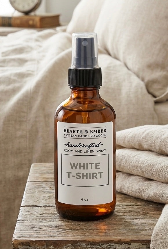 WHITE T-SHIRT| Room and Linen Spray