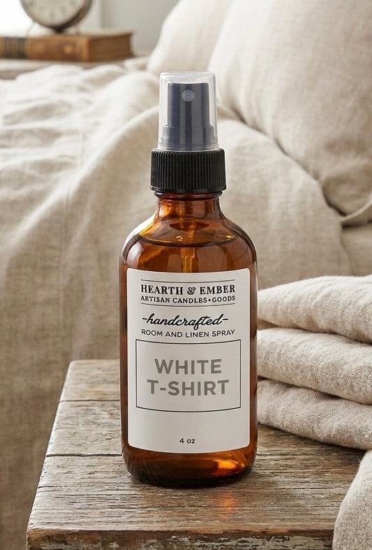WHITE T-SHIRT| Room and Linen Spray
