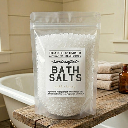MILK+HONEY| All Natural Bath Salts 16oz