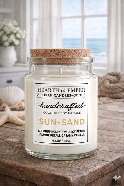 SUN+SAND|6.5oz Candle